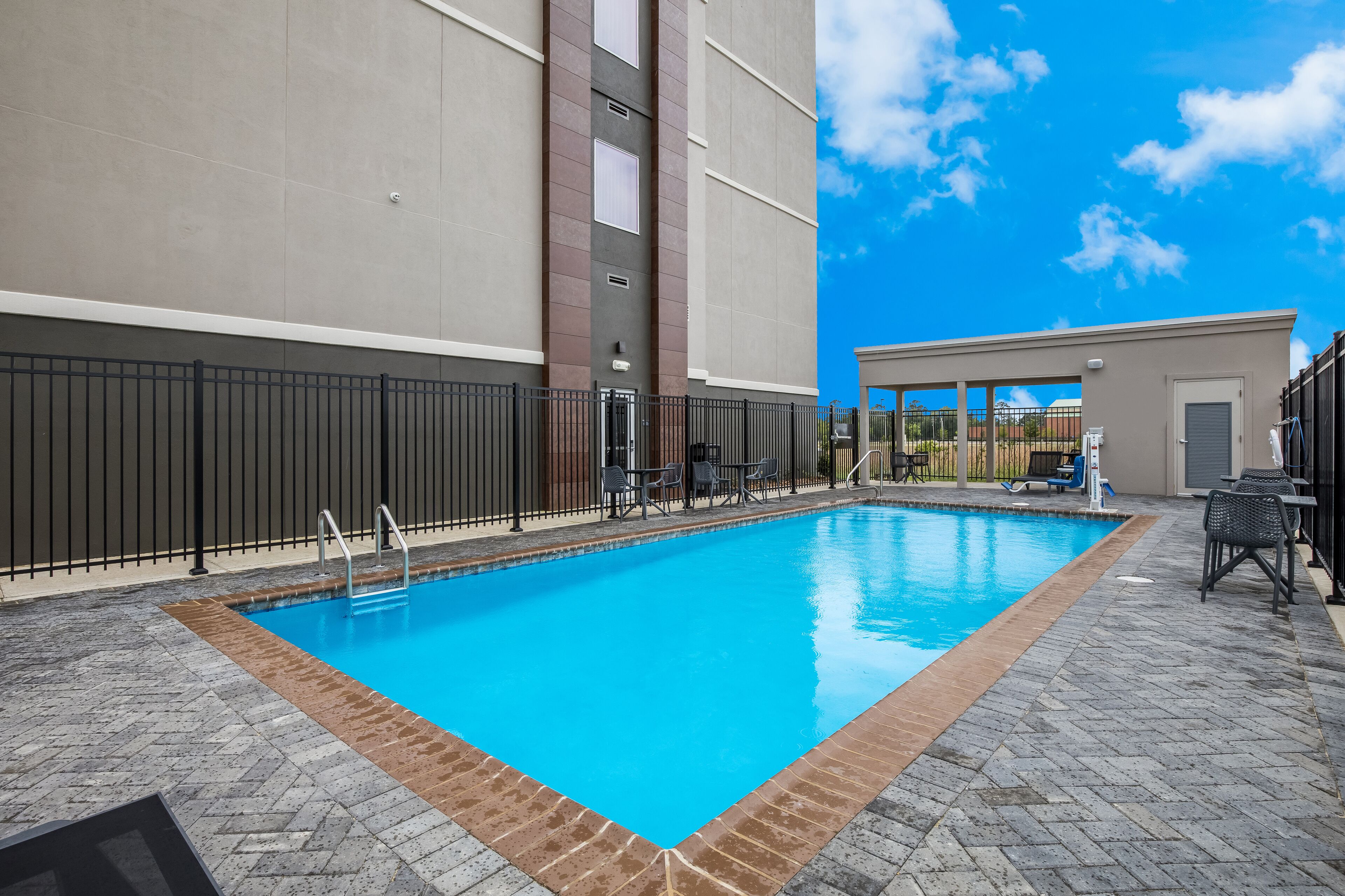 Seasonal outdoor pool