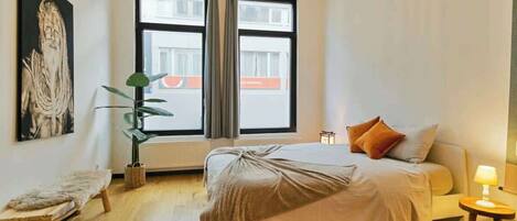 2 Schlafzimmer, Reisekinderbett, WLAN, Bettwäsche