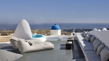 Grand Suite, 2 Bedrooms, Jetted Tub, Partial Sea View | View from room