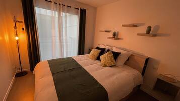 2 chambres, bureau, fer et planche Ă repasser, Wi-Fi