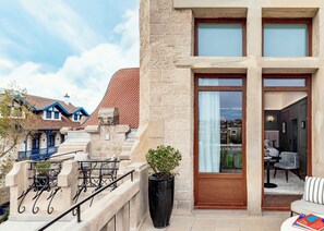 Suite (Gran, Familiar) | Terrace/patio - Palacio Arriluce Hotel (Getxo)