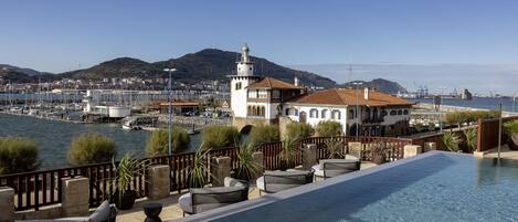 Seasonal outdoor pool