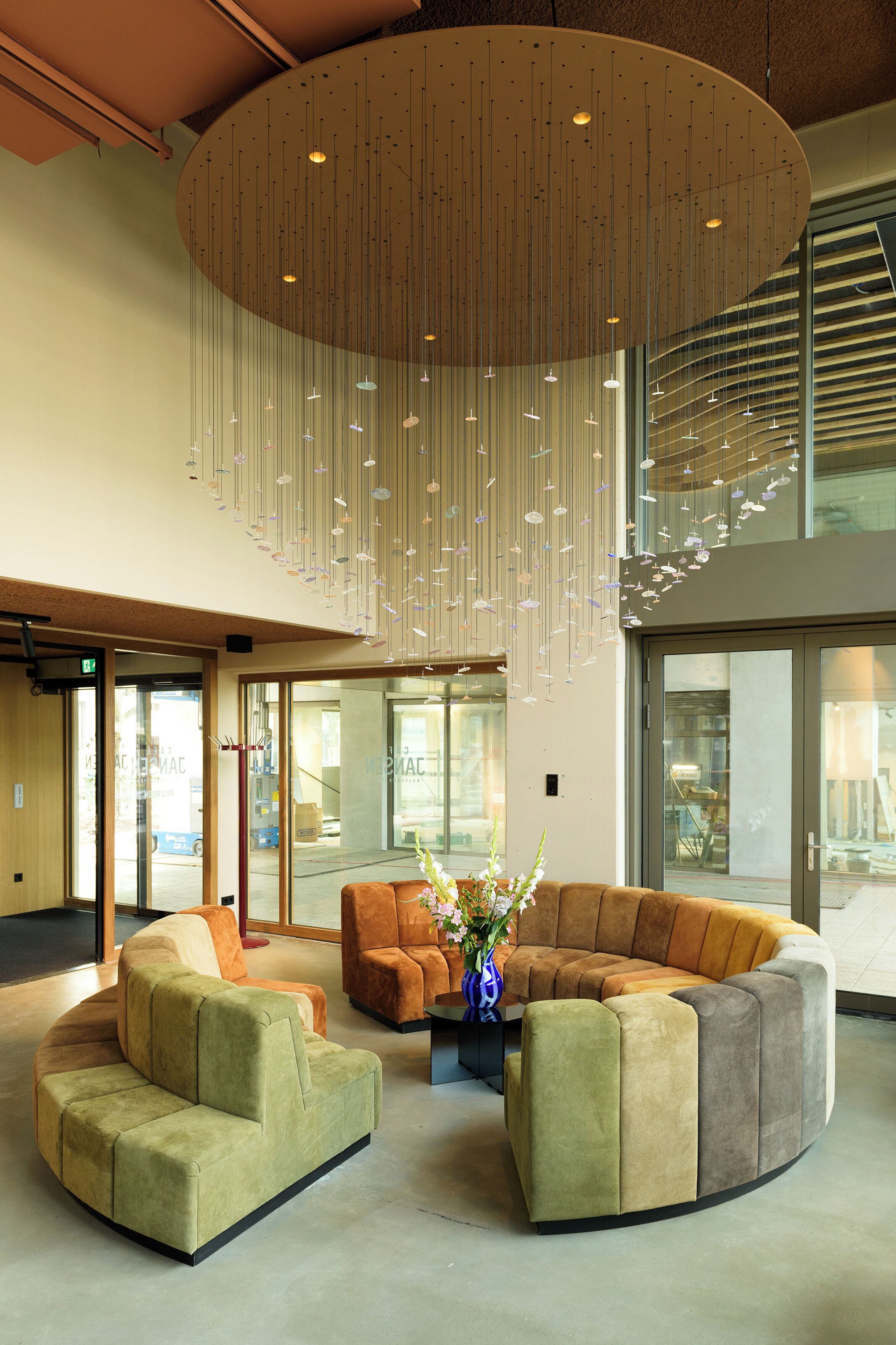 Sala de estar en el lobby