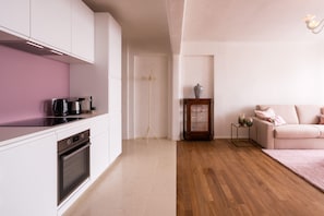 Fridge, oven, dishwasher, electric kettle