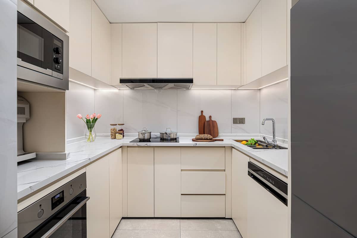 Premier Apartment, 2 Bedrooms | Private kitchen