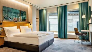 Bettwäsche aus ägyptischer Baumwolle, hochwertige Bettwaren, Zimmersafe