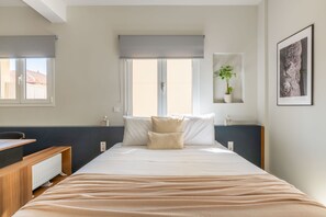 Standard Apartment | Individually decorated, blackout drapes, iron/ironing board, free WiFi - Premium Apartments in Paleo Faliro (Palaio Faliro)