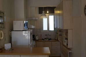 Lägenhet - flera sängar | Eget kök | Kylskåp, mikrovågsugn, ugn och spishäll