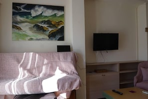 Apartment, Multiple Beds | Living area - Immaculate 2-bed Apartment in Zografou (Zografos)