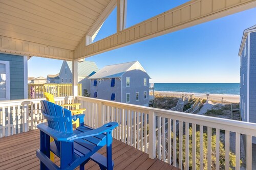 Que Sea-Ra Sea-Ra - 6BR Oceanfront Home. Private Pool & Hot Tub! Pet Friendly!