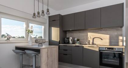 Two-bedroom apartment with terrace