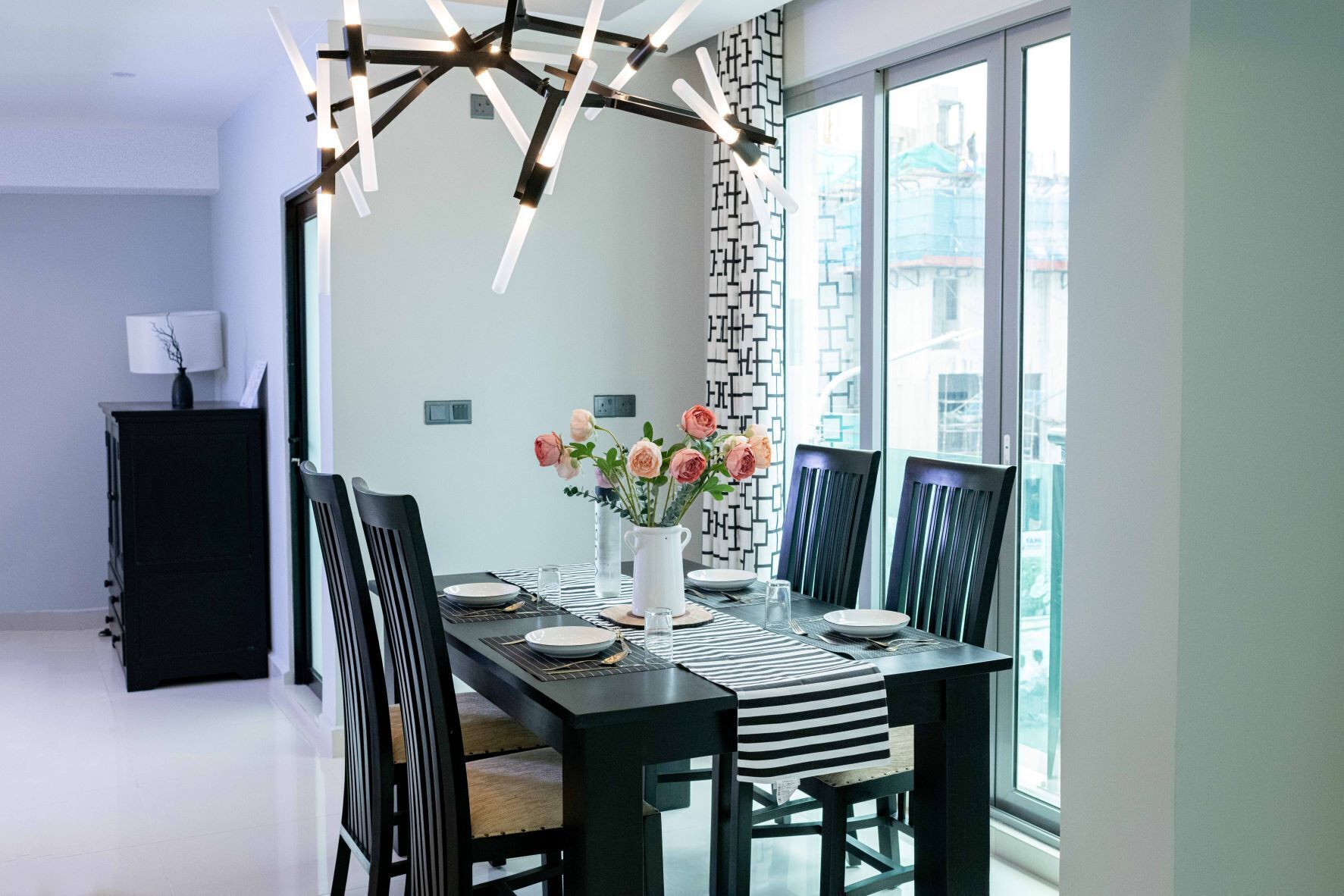 45-inch LCD TV with cable channels, TV