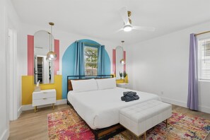5 chambres, bureau, fer et planche à repasser, Wi-Fi