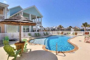 Pool - Private Boardwalk, Pool, Sleeps 12 - Boardwalk (Port Aransas)