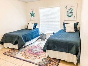 3 bedrooms, iron/ironing board, travel cot, WiFi