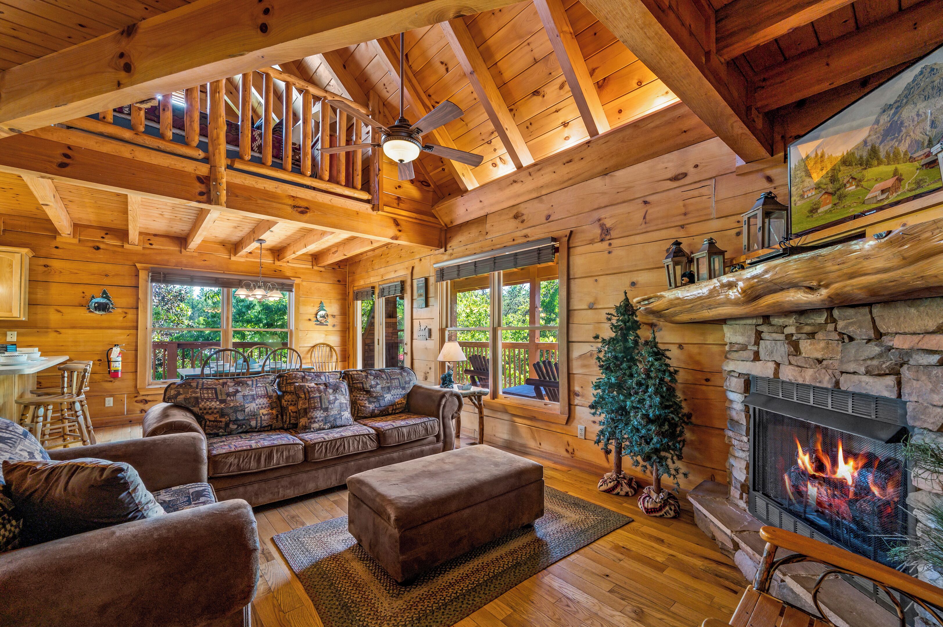 智能電視、壁爐