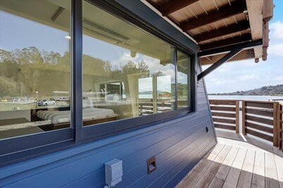 Floating condo 'B' on Sausalito's Richardson Bay