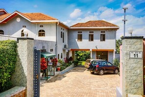 Fassade der Unterkunft