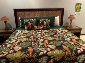 3 soveværelser, sengetøj