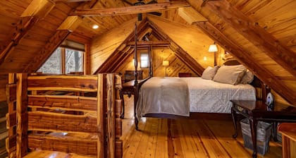 Log Cabin on the River