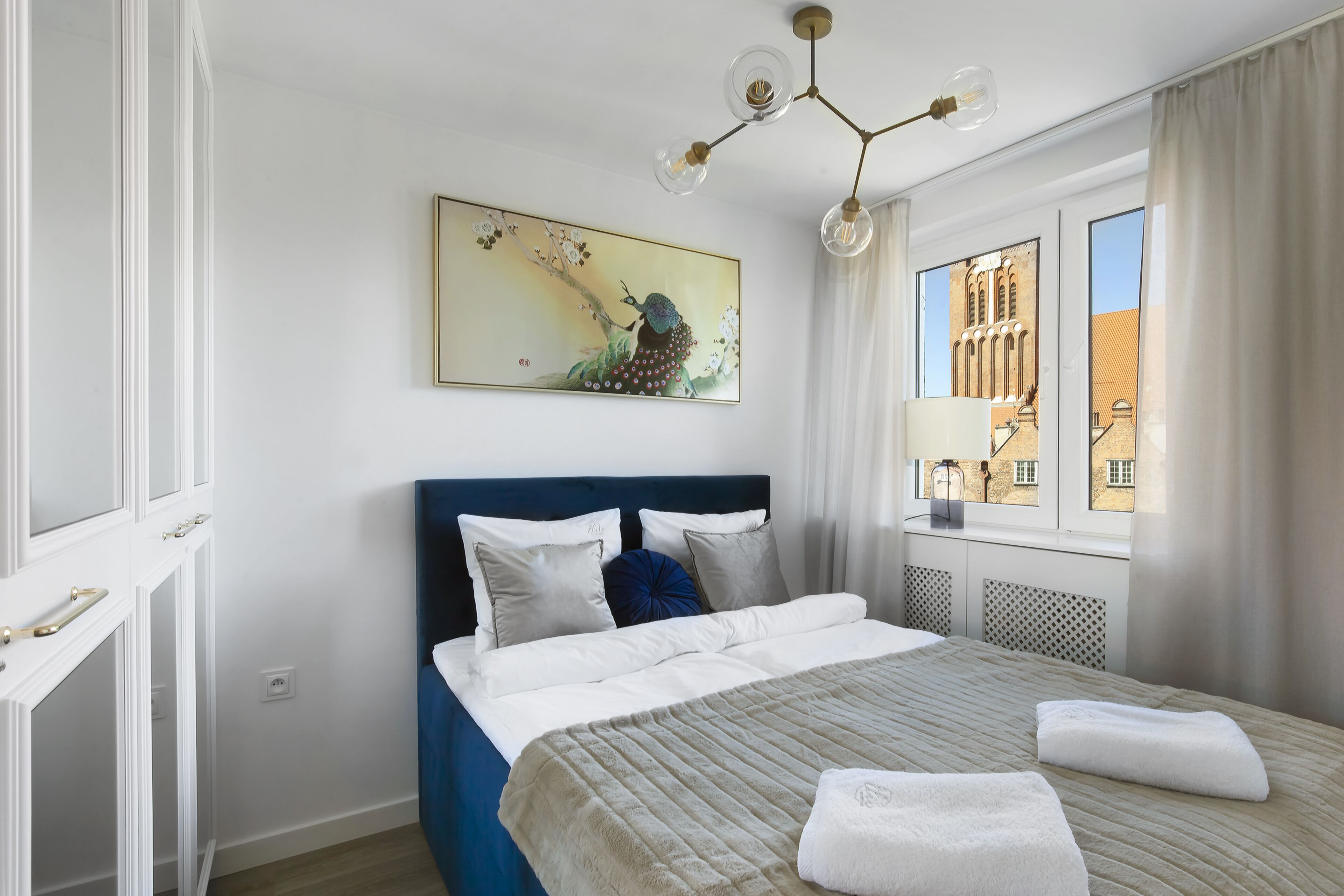 Deluxe-Apartment | Wohnbereich | Flachbildfernseher