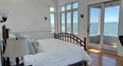 Large, secluded home with beautiful private stone beach to explore!
