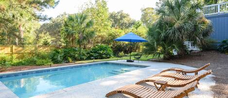 Außenpool, beheizter Pool