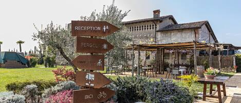 Overnatningsstedets område