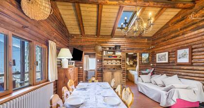 Chalet 'Vue Cervin Matterhorn' mit Bergblick, privater Terrasse und WLAN