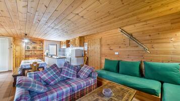 Fernseher, Kamin