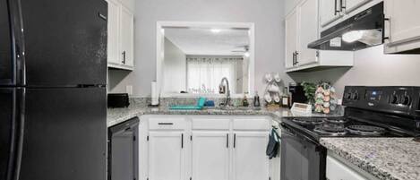 Coffee/tea maker, dining tables