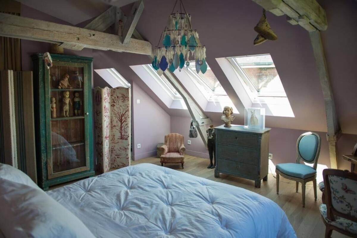 Comfort Double Room (Mansarde) | WiFi (free), bed sheets