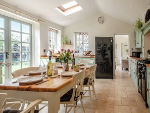 Dishwasher, high chair, cookware/dishes/utensils, freezer - 3 bedroom accommodation in Wrentham, near Southwold (Wrentham, near Southwold)