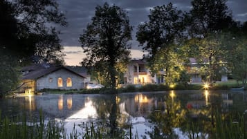 Uitzicht vanuit accommodatie