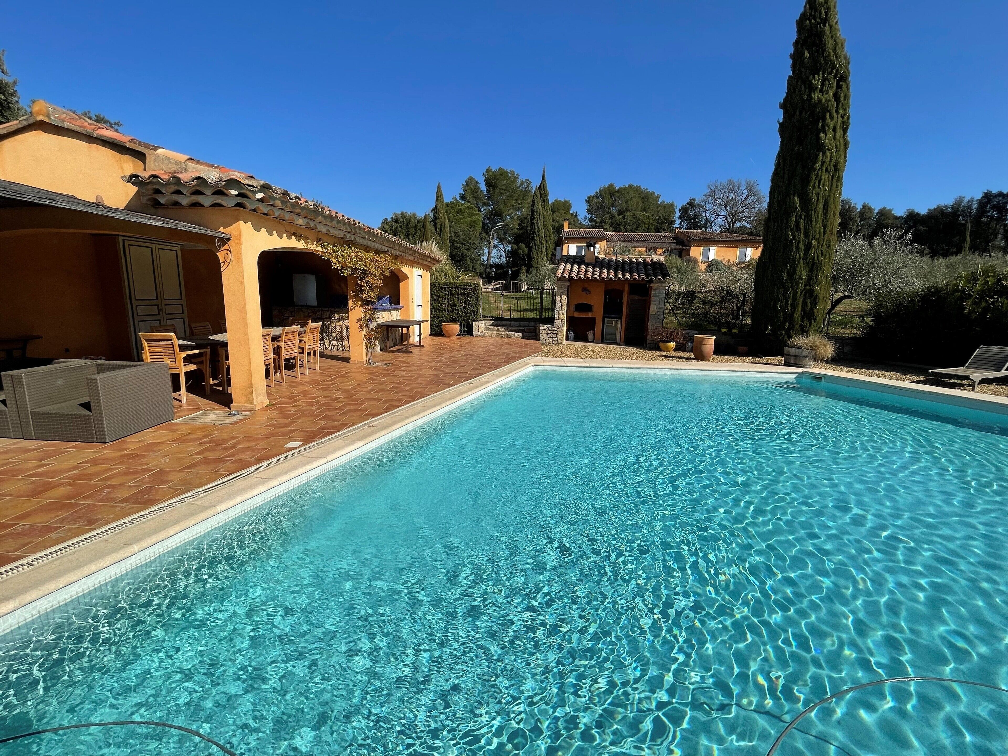 Udendørs pool, opvarmet pool