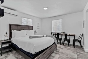 Desk, iron/ironing board, travel crib, WiFi