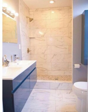 Hair dryer, towels, soap, shampoo - Greatest of All Time LLC (Baltimore)