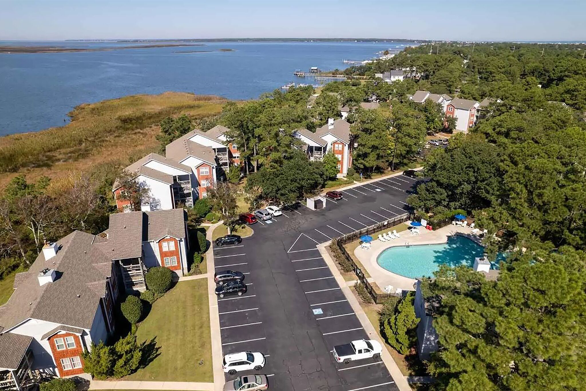 LunaSea: First Floor Condo w/ Sound Views, Community Pool & Tennis
