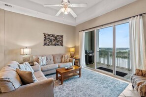 TV, offices - Wharf 909|Waterfront Views|Lazy River|Sleeps 6! (Orange Beach)