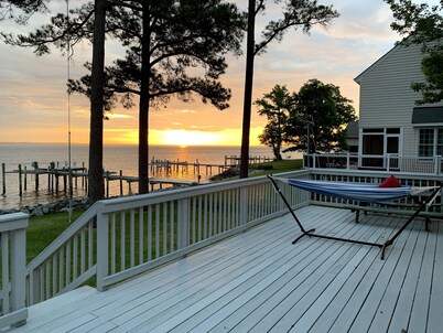 Waterfront home, private dock, great views