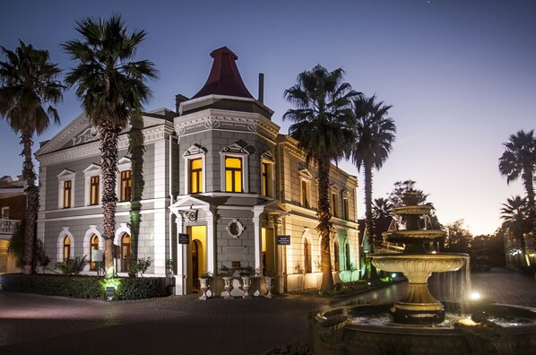 Façade de l’hébergement