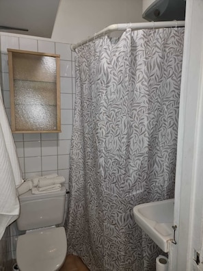 Apartment, 3 Einzelbetten | Badezimmer | Dusche, Handtücher