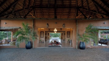 Entrada de la propiedad