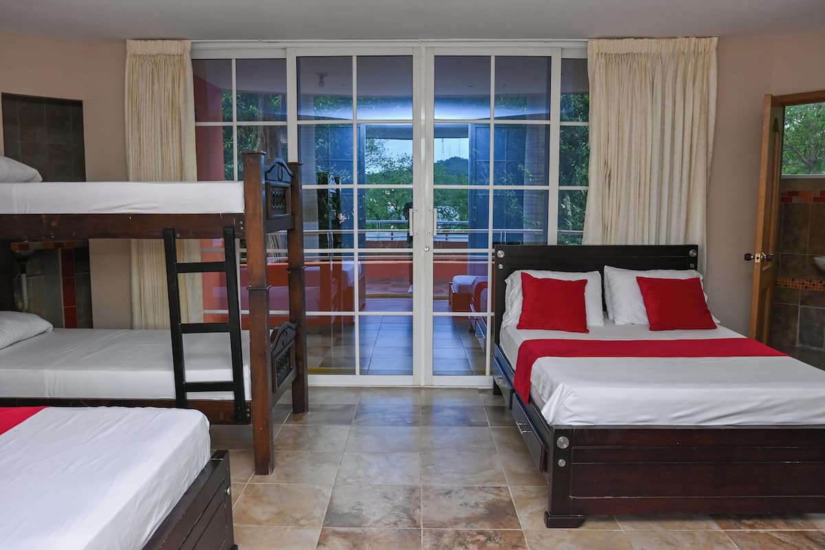 Family Twin Room, Multiple Beds, Mountain View | 1 bedroom, free WiFi, bed sheets