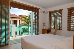 7 camere, ferro/asse da stiro, culla da viaggio, Wi-Fi