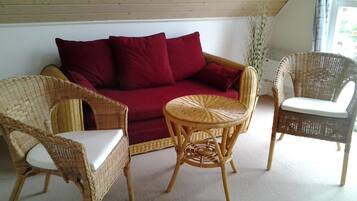 Fernseher, Kamin, DVD-Player