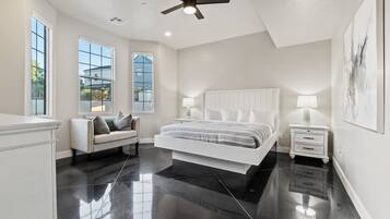 5 bedrooms, iron/ironing board, travel crib, free WiFi