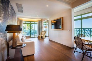 Living area - Hilton Hotel Tahiti (Faaa)