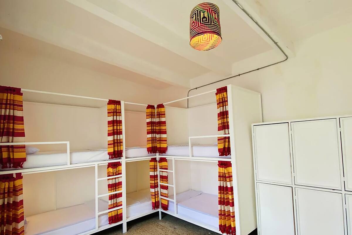 Basic Shared Dormitory (6 beds) | WiFi (free), bed sheets