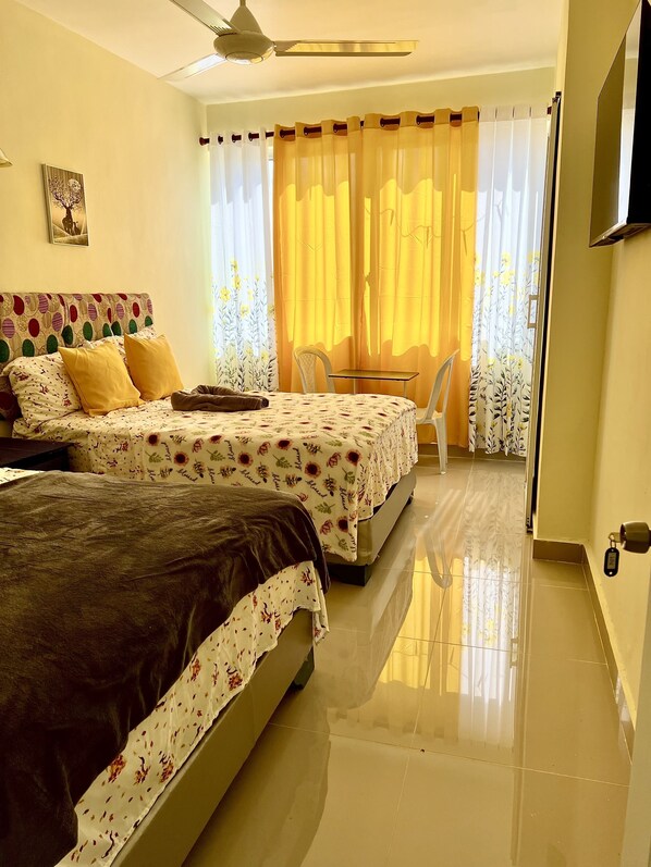 1 soverom, wi-fi og sengetøy